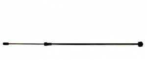 Teleskopinis purškimo vamzdis; anglies pluošto, 120-230 cm, 120g 